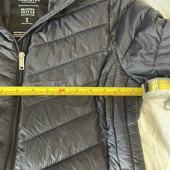 Hollister lightweight puffer jacket long - Picture 5 of 7